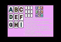 Imagier lettres et chiffres - porte-clé éducatif pour enfant