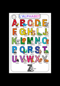 L'alphabet des animaux - affiche éducative pour apprendre l'alphabet